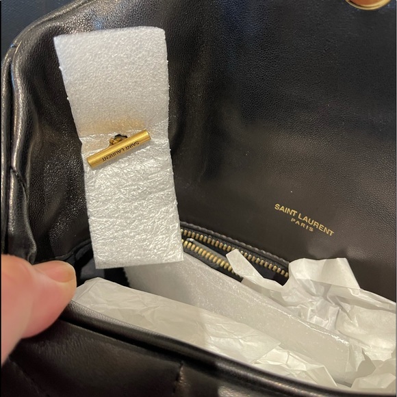 ❣️❣️❣️SOLD❣️❣️❣️SAINT LAURENT toy lou lou puffer bag ❤️BRAND NEW - Picture 11 of 13